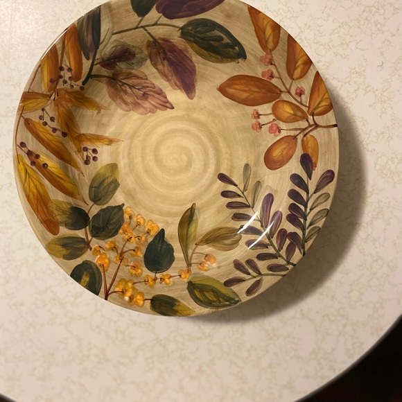 4  11 in.Dinner Plates by Home Trends Pattern:Shadowwood - Picture 10 of 10